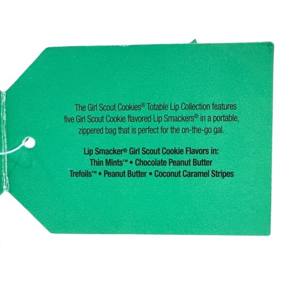 Vintage Bonne Bell Lip Smacker Girl Scout Cookies Lip Balm Set 6pc w/Zip Pouch - Picture 6 of 9